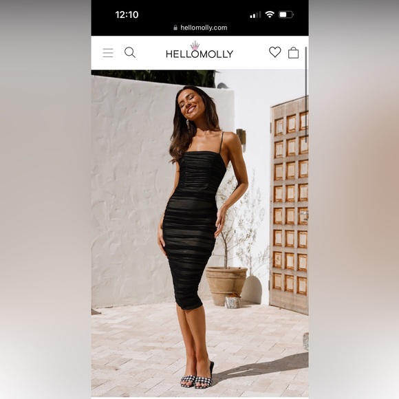 Black dress size small never worn - Picture 1 of 4